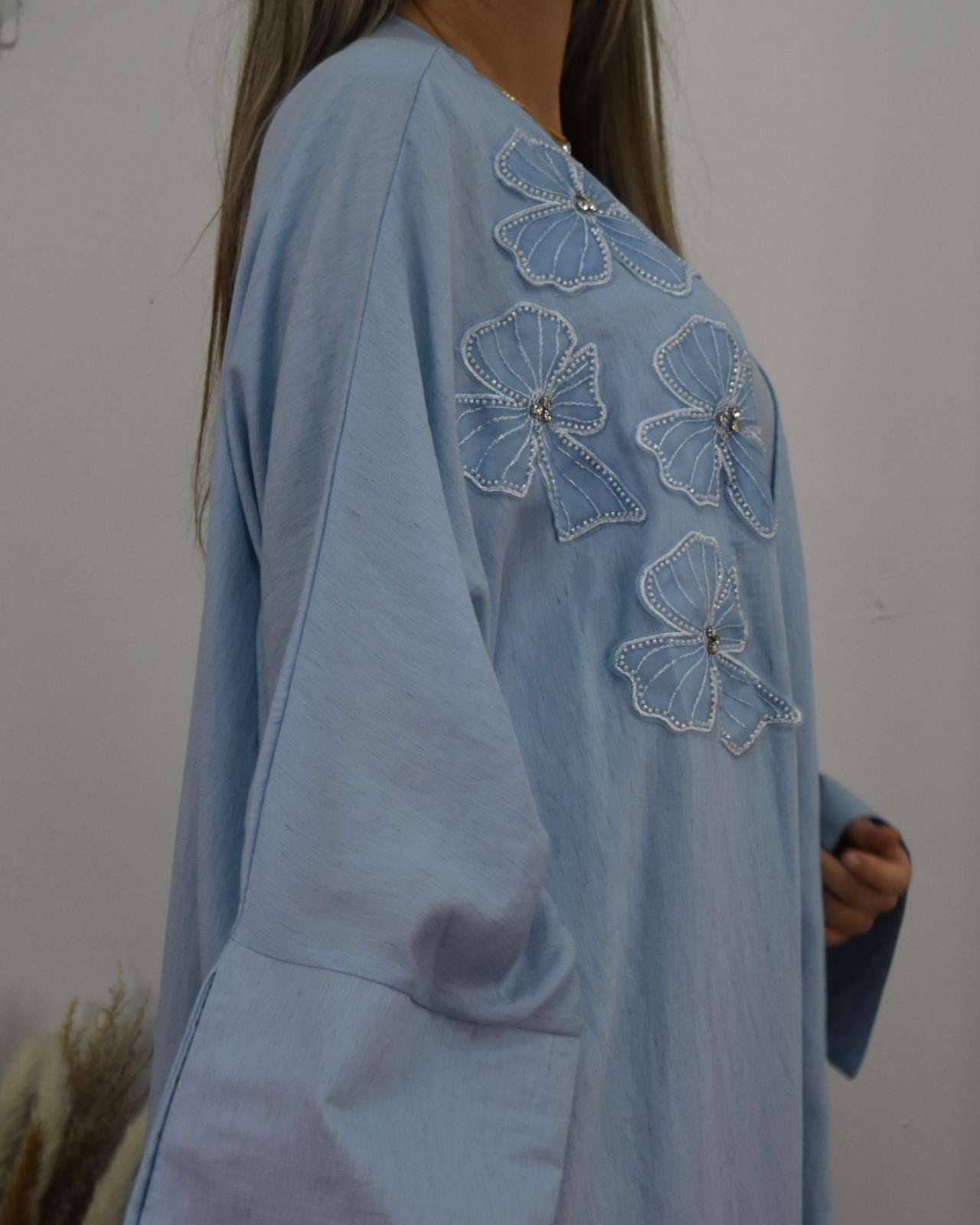 Amira Abaya - Blauw