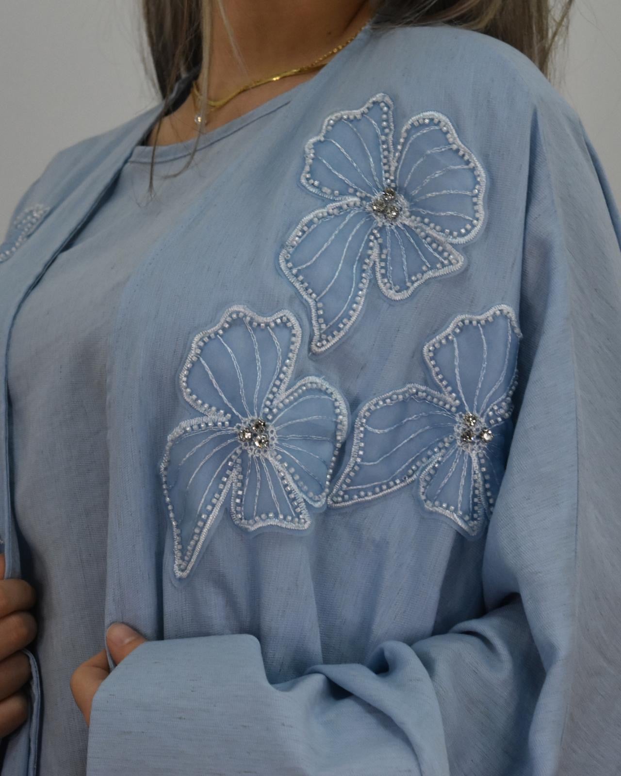 Amira Abaya - Blauw