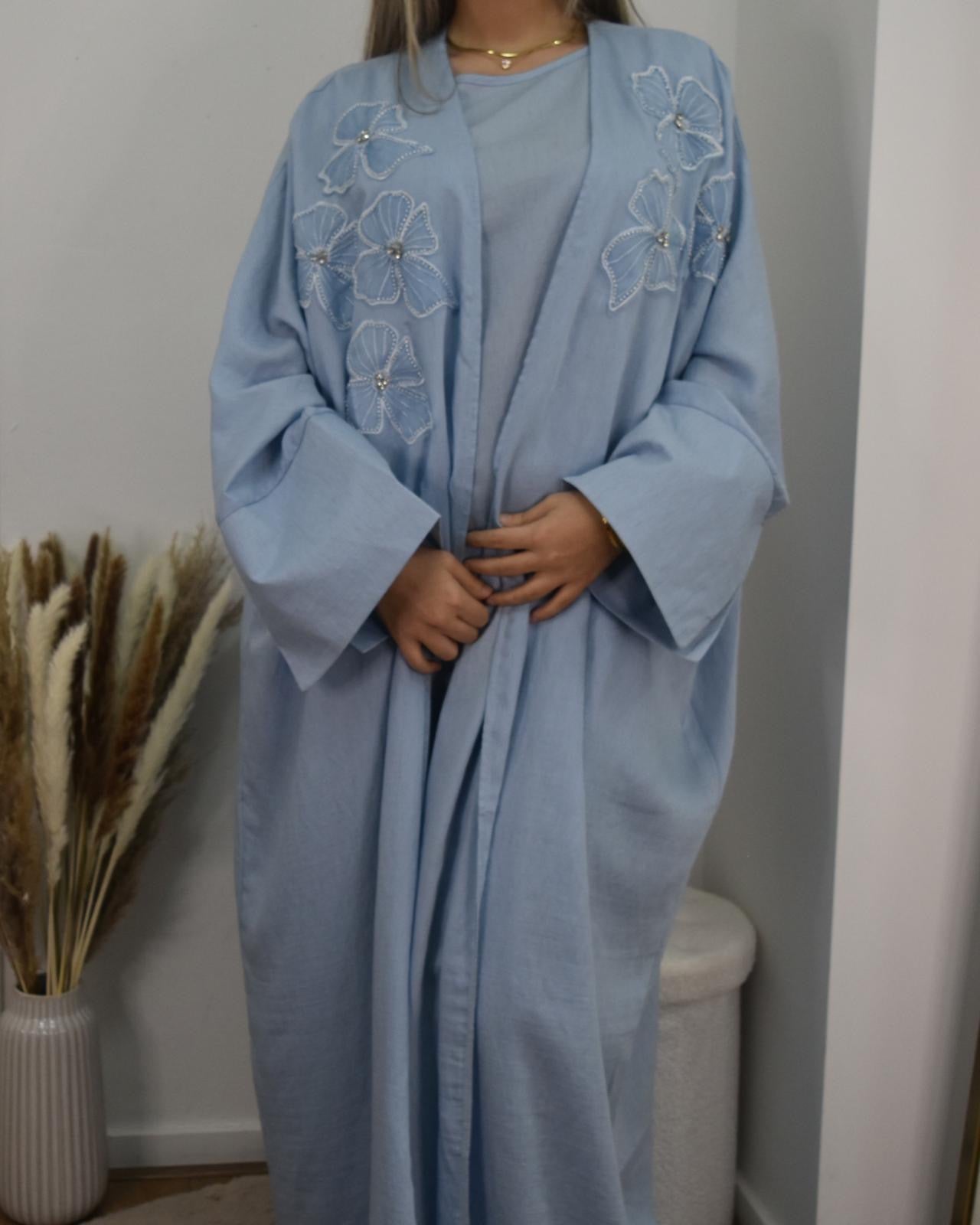 Amira Abaya - Blauw